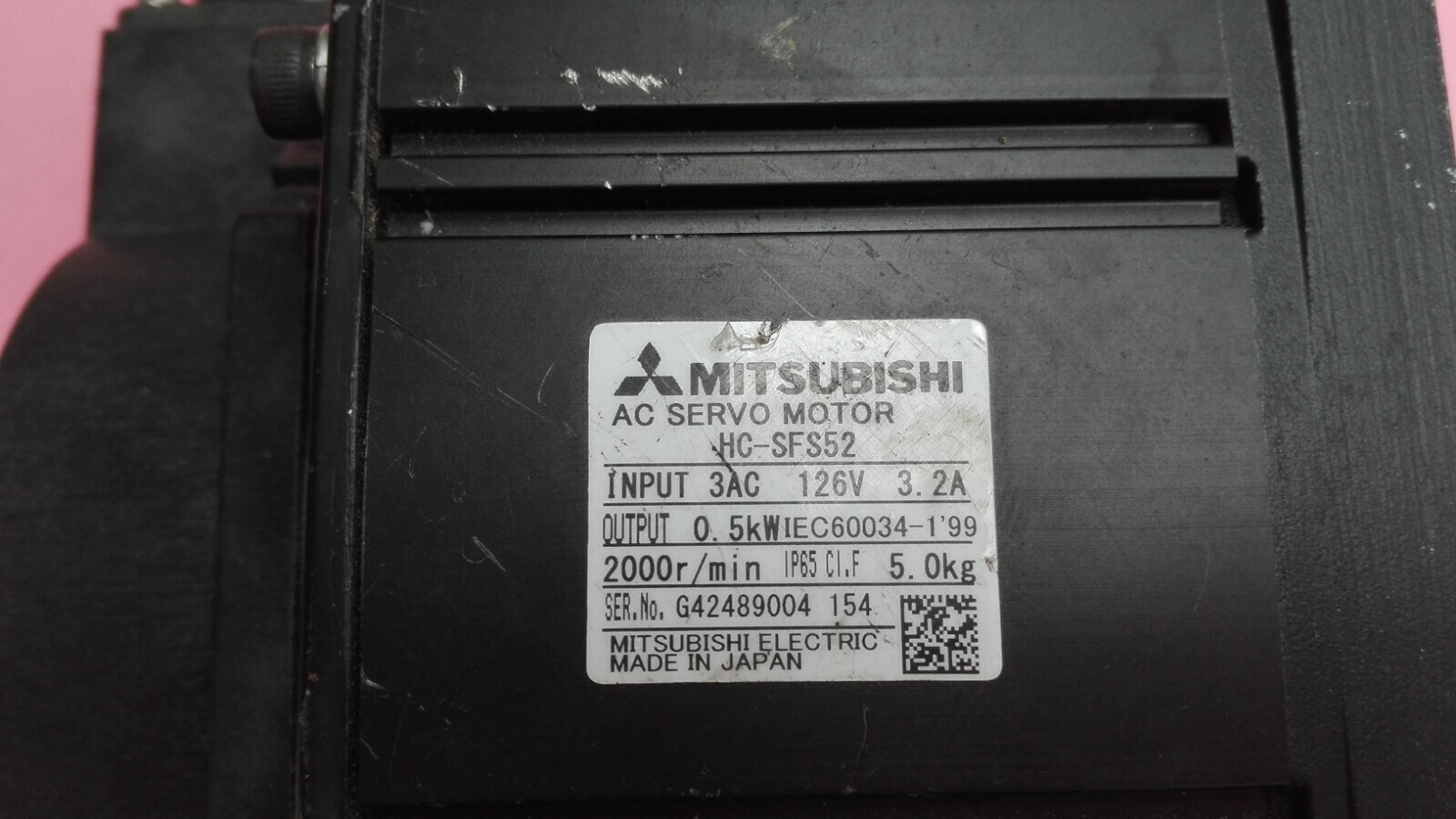 SERVO ENGINE HC-SFS52 180 days warranty #A6-37