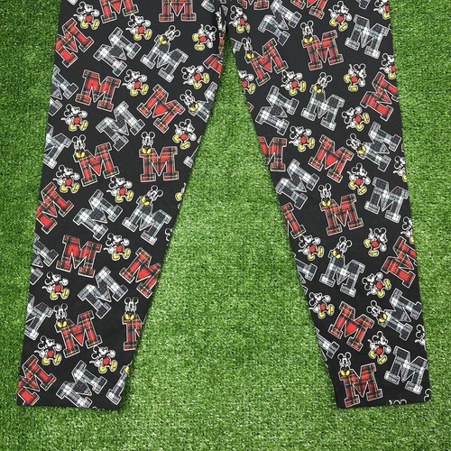 Vintage 90s Disney Mickey & Co. AOP Pants Kids Girls Medium 10-12 Made In USA - Picture 23 of 23
