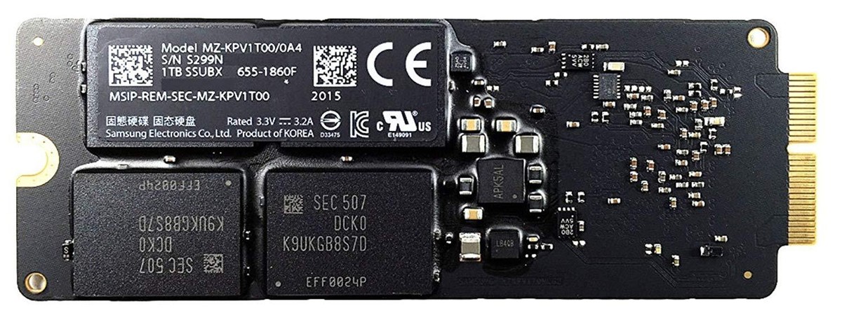 MacBook本体 MacBook Pro Early2015 SSD1T 1TB SSUBX SSD Apple MacBook Pro Retina 13