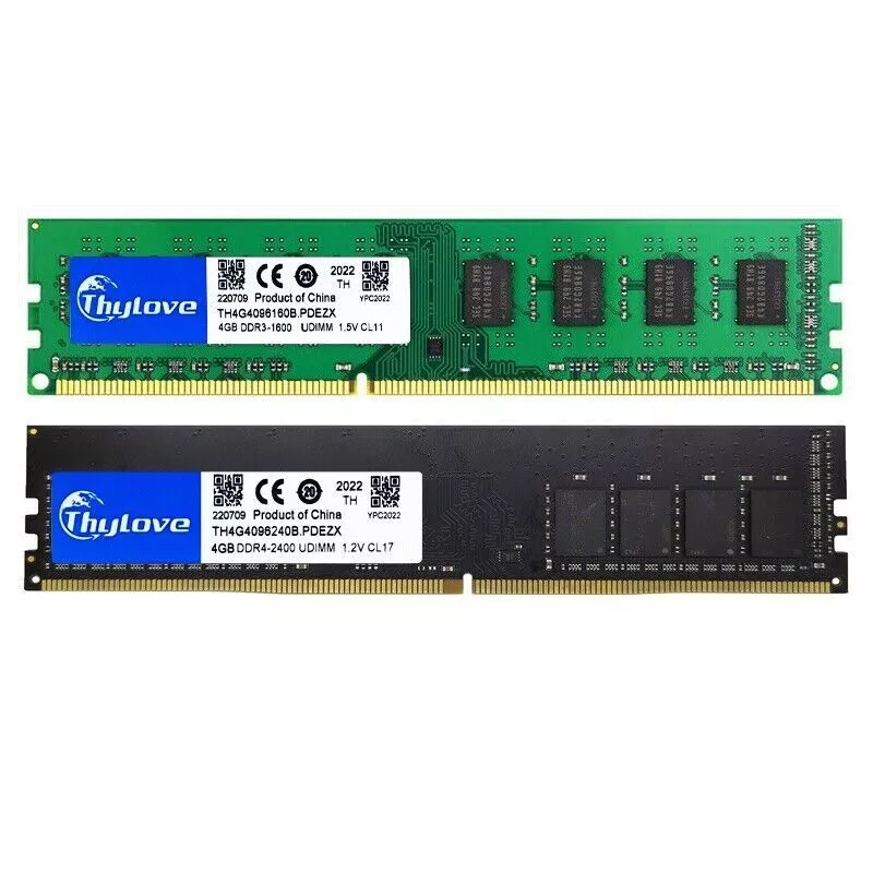 Thylove DDR3 DDR4 4GB 8GB 16GB RAM Memory DIMM DESKTOP Memory 1333MHZ 1600MHZ - Image 3 of 4