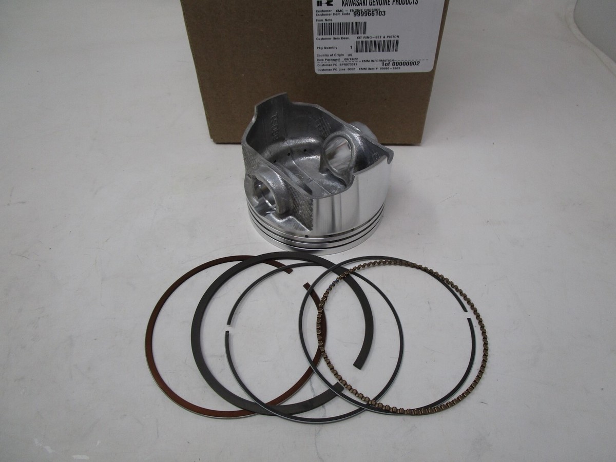 Genuine Kawasaki 99996-6103 Piston & Ring Set OS. Oversize | eBay