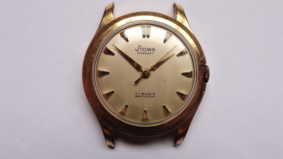 STOWA Parat vintage handwinder watch UK