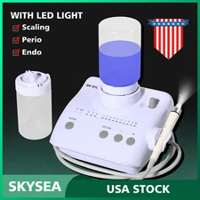 Fit EMS Cavitron Dental Ultrasonic Piezo Scaler LED Handpiece 2*Bottles Tips USA