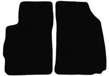 Vorne Fußmatten Velour Schwarz für Chevrolet Aveo III T300 2011-2014 14xRand