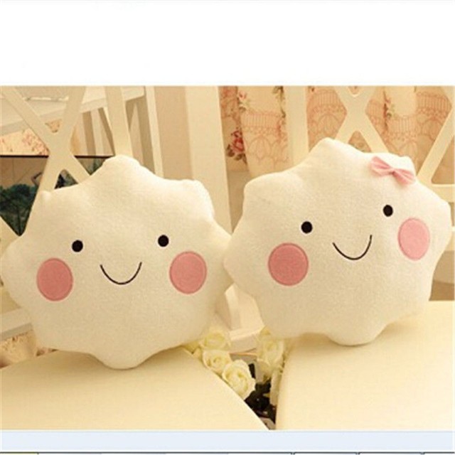 Cute Smiling Cloud Plush Toy doll Couple Cushion Pillow X'mas Birthday Gift | eBay