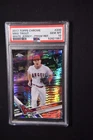 2017 TOPPS CHROME #200 MIKE TROUT WHITE JERSEY PRIZM REFRACTOR GEM MT 10