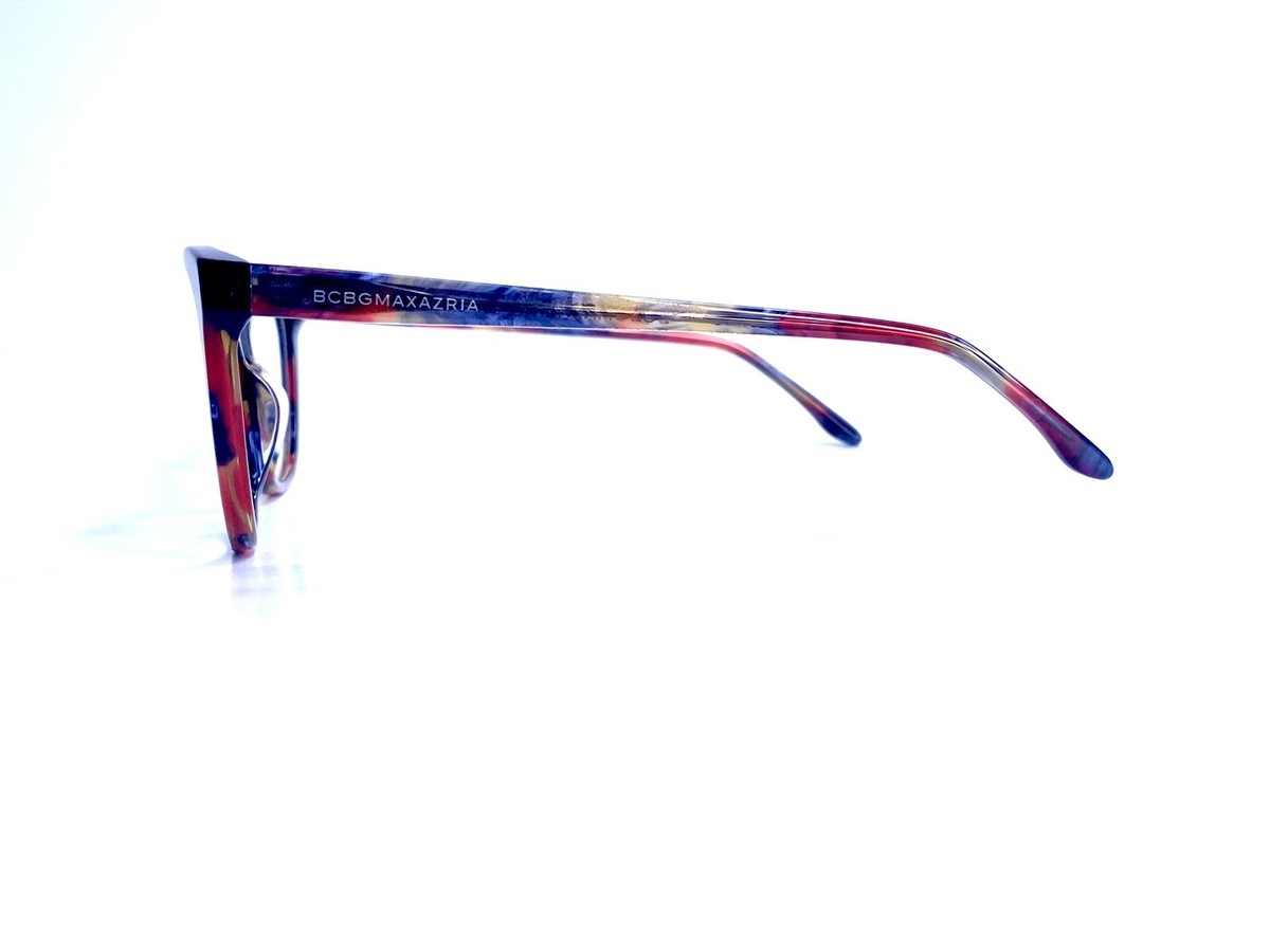 BCBGMAXAZRIA Serissa Purple Royal Cat Eye Eyeglasses‎ Frames 53 17 140 21319 IRENE Eyeglasses - BCBG Max Azria Authorized Retailer  main image 2