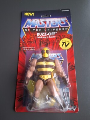 He-Man Masters of the Universe MOTU Super 7 Super7 BUZZ OFF NEU OVP