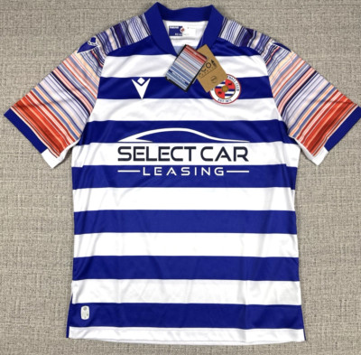 Reading FC Home Match Jersey 24 / 25 Macron Soccer Medium Eco Select Car NWT