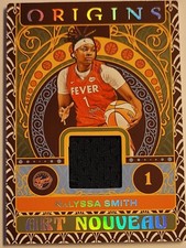 2023 Panini Origins WNBA NaLyssa Smith Art Nouveau Jersey Patch Indiana Fever