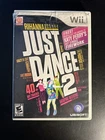 Just Dance 2 Nintendo Wii 2010 Ubisoft CIB Complete Tested And Working