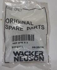 WacWacker Neuson NUT M36 X 3 Part No. 0116871