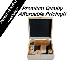 Grooming Box Kit. Includes: Beard Oil, Balm, Beard Wash, Soap, and Wood Comb