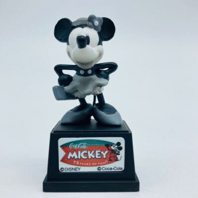 Disney 75th Anniversary Minnie Mouse Mini Figure Coca-Cola Japan