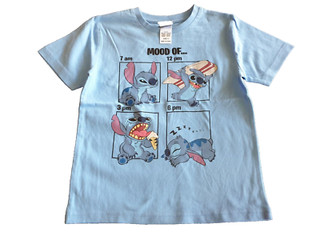 Boys new blue DISNEY STITCH tee size 4