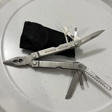 Vintage Rostfrei Multi Tool Stainless Pocket Knife Set 9 Tools, With Case