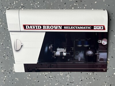 Wow!! Curved  David brown Selectamatic 990 Tractor  Farm 3D Sign Advertising