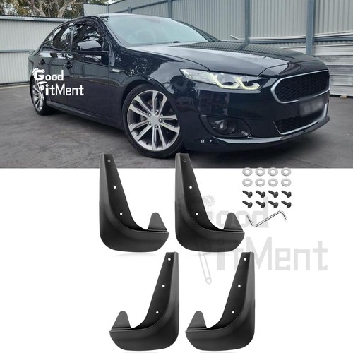 For Ford Falcon FG X 4Pcs Black Splash Guard Mud Flaps Front & Rear ...
