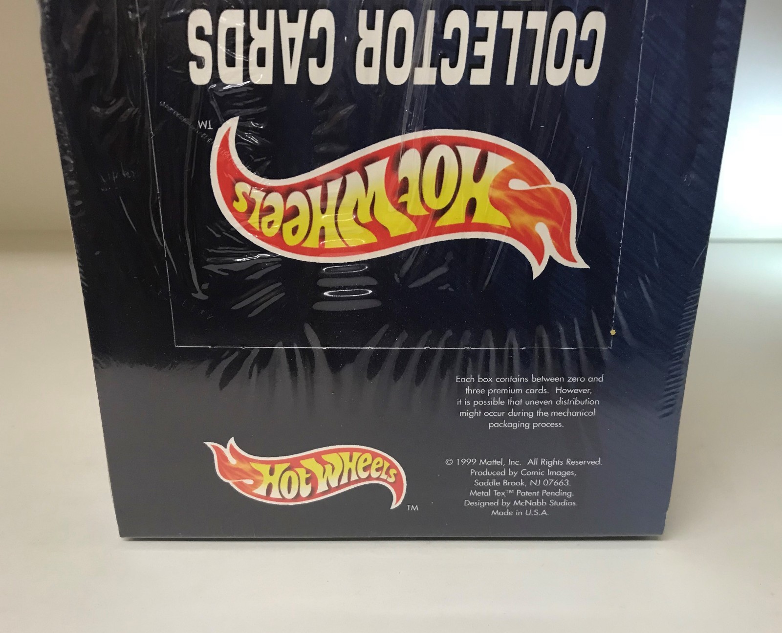 Hot Wheels Collector Cards - Sealed Trading Card Hobby Box - Comic Images 1999 - Picture 2 of 4