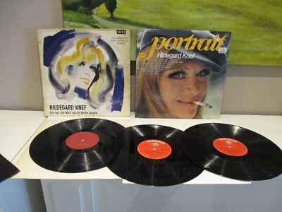 Hildegard Knef 2 LP Vinyl Schallplatte Jazz Pop Chanson VG-bisVG+Hildp2
