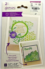 Gemini Crafters Companion Create A Card Metal Die 2 Pc Set Corner Metal Dies