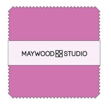 5" Charm Pack - KimberBell Solids Maywood Studio Cotton Fabric Precuts M410.20