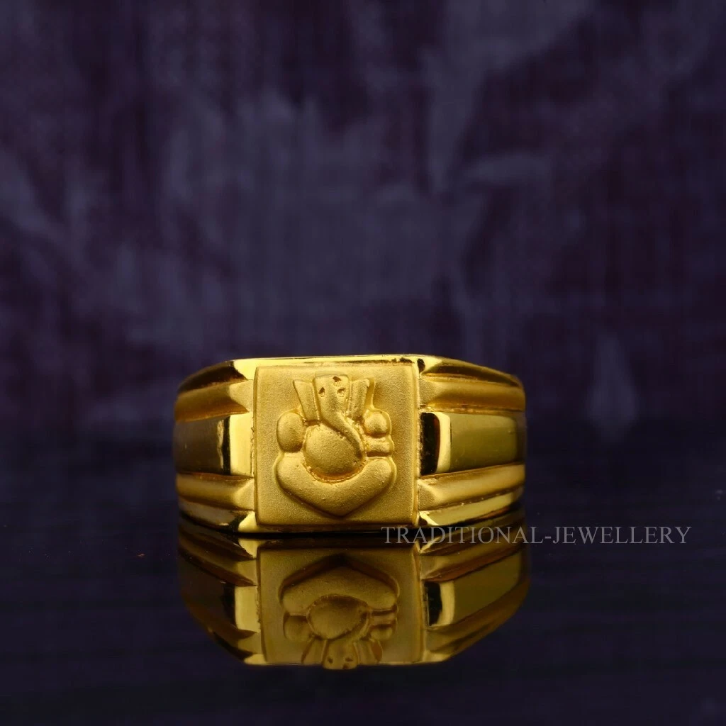 Plain gents deals ring