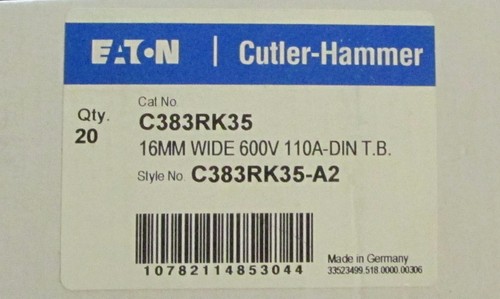 EATON SCHNEIDHAMMER C383RK35 A2 DIN TB Reihenklemme WKN 35/HE *pro Stück* - Bild 6 von 6