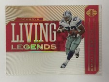Emmitt Smith 2020 Illusions Living Legends Pink #LL8 #/399 - Dallas Cowboys