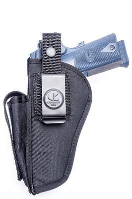 FN BDA9, BDA0 | Nylon OWB Outside Pants Holster w/ Mag Pouch. MADE IN USA