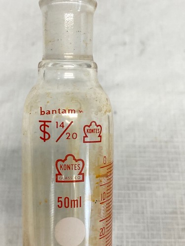 KONTES Glass 14/20 Dual Graduated Pressure Equalizing Addition Funnel w/Stpck B - Picture 3 of 11