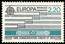 FRANCE 2109 - Europa Communications "Cables and Satellites" (pb95097)