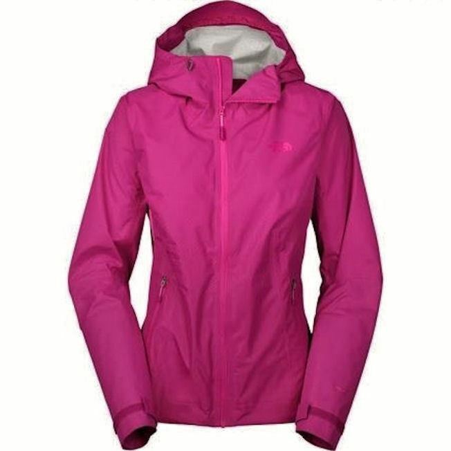 pink waterproof jacket