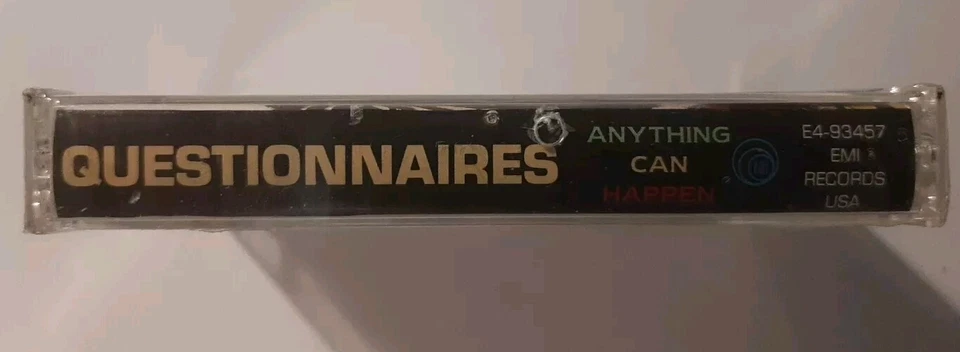 Questionnaires CASSETTE TAPE Anything Can Happen *Ryan Adams band NEW SEALED NIP - Image 4 of 4