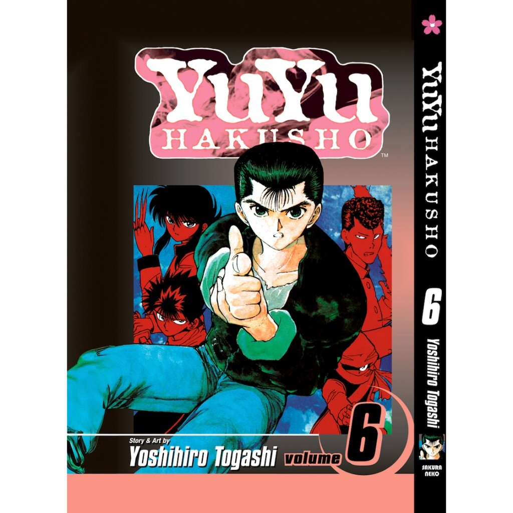 YuYu Hakusho Japanese Manga English Version Volumes 1-6 All New