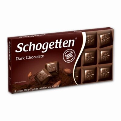 5 x Schogetten Zartbitterschokolade 100g (5er Pack)