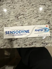 Sensodyne Whitening Rapid Relief 3.4 Oz Toothpaste For Sensitive Teeth