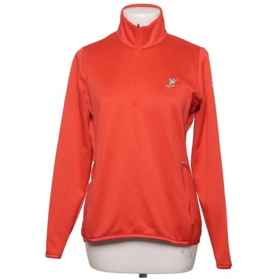 Nike Golf, Fleecepullover, Größe: M, Rot, Polyester, Einfarbig, Fleece #2E5