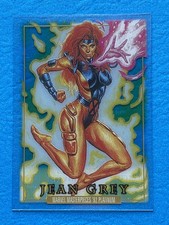 Jean Grey 2024 Skybox Marvel Masterpieces '92 Platinum Clear Cut #46