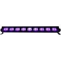 Ibiza LED-UVBAR Uv Schwarzlicht Leiste 9X3 Watt Event Effekt BÜHne Licht