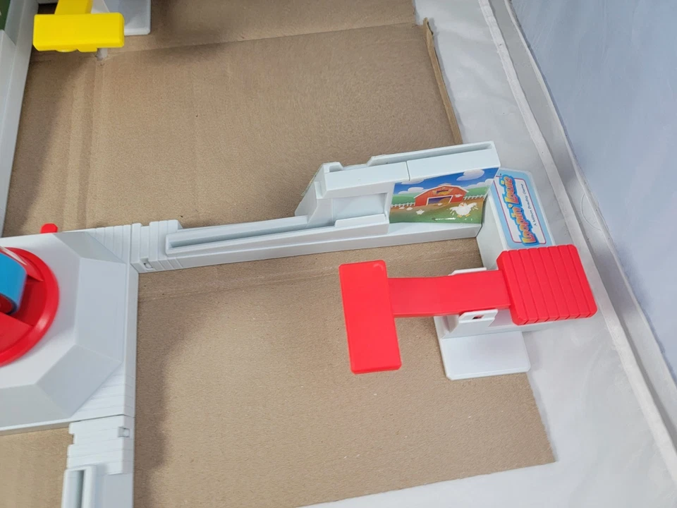 De colección 1992 Milton Bradley Loopin Louie Juego de Mesa Probado Falta Manual Foto 4 de 4