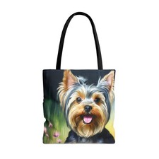 Yorkie 3 Tote Bag - Petite Yet Powerful