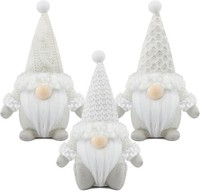 Weihnachtswichtel Figuren 3Er Set Deko Weihnachten ZubehöR FüR Home KüChe Weiß