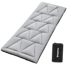 Cot Mattress, Portable Lightweight 75" x 25" x 1.2" Delta Grey L 1.6 lb