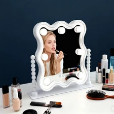 Lighted Makeup Mirror, Hollywood Vanity Mirror with Lights for Dressing Room