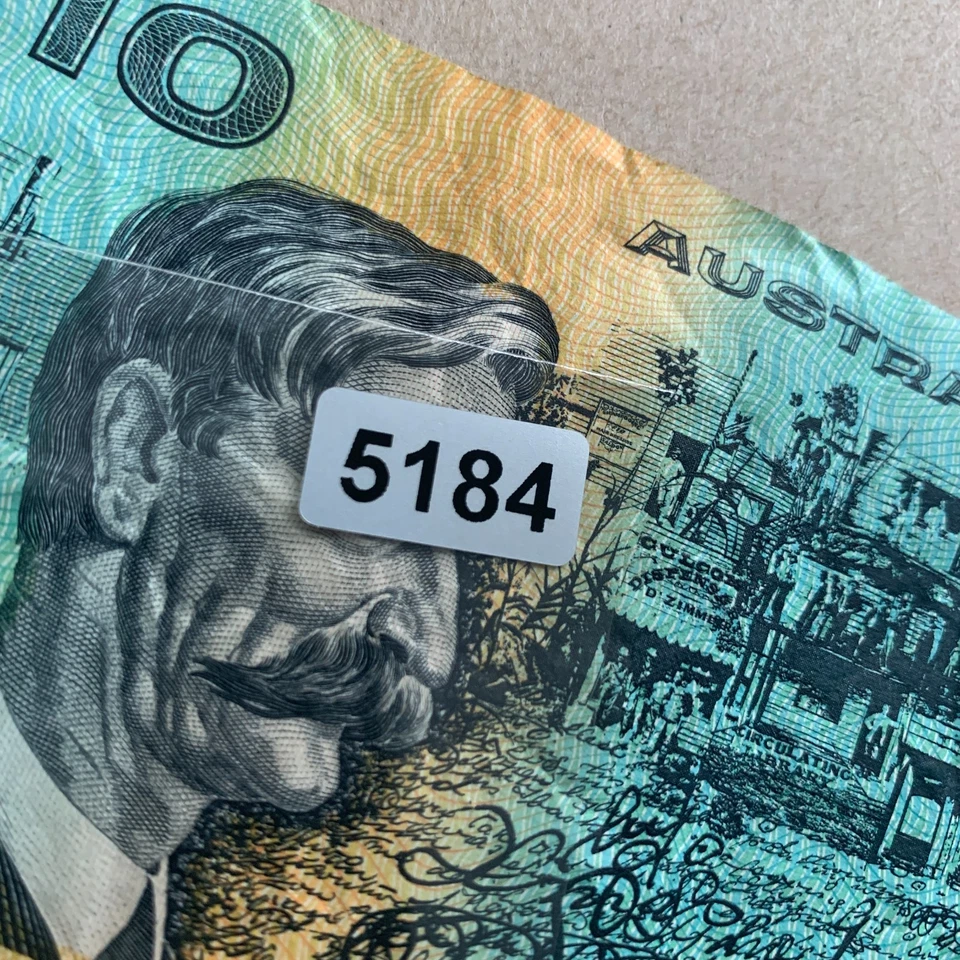 Australia 10 Dollars Banknote 1990's Australian Currency Paper Money Used - Image 3 of 3