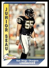 1991 Pacific Junior Seau San Diego Chargers #451