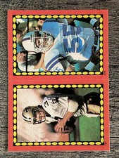 1988 Topps Stickers #121 Bobby Hebert/ 215 Barry Krauss