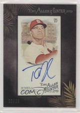 2019 Topps Allen & Ginter Mini Baseball Black 20/25 Tyler O'Neill Auto 0g4