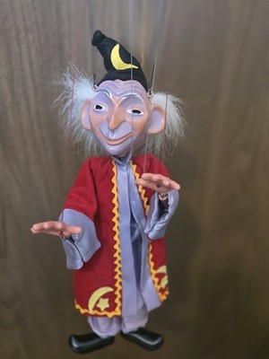 Pelham Puppet Wizard Perfect Condition  Untangled W/box